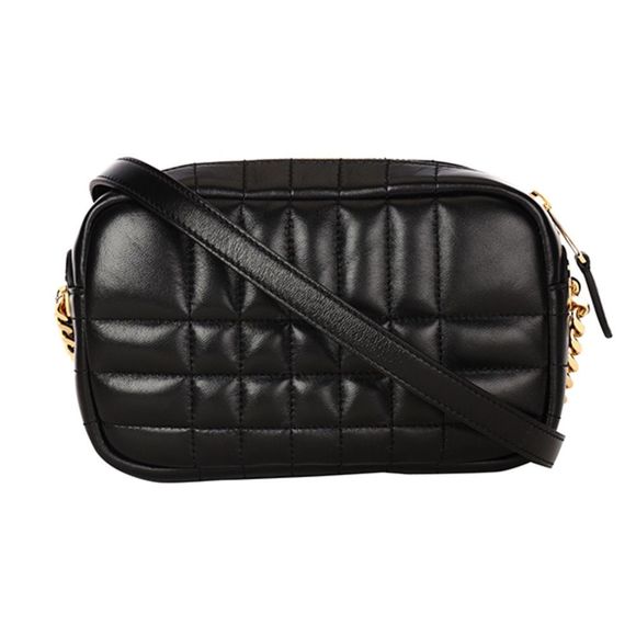 Burberry Roller Lola Mini Quilted Nappa Leather Black Shoulder Bag - Picture 2 of 9